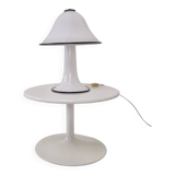 Rare '70s Murano Mushroom Lamp – Hand-Blown Glass with White Diffused Light