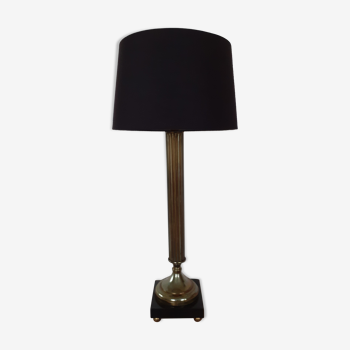 Lampe empire pied colonne