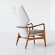 A. Madsen and H. Schubell “Kirsten” lounge chairs Bovenkamp Netherlands 1960