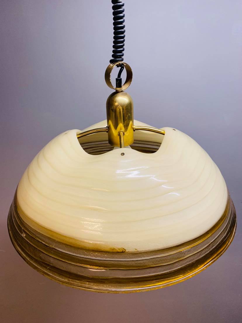 Plafonnier Italie années 70