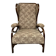 Art Nouveau wing chair no.6542 by Thonet