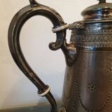 Louis XVI-style silver metal teapot