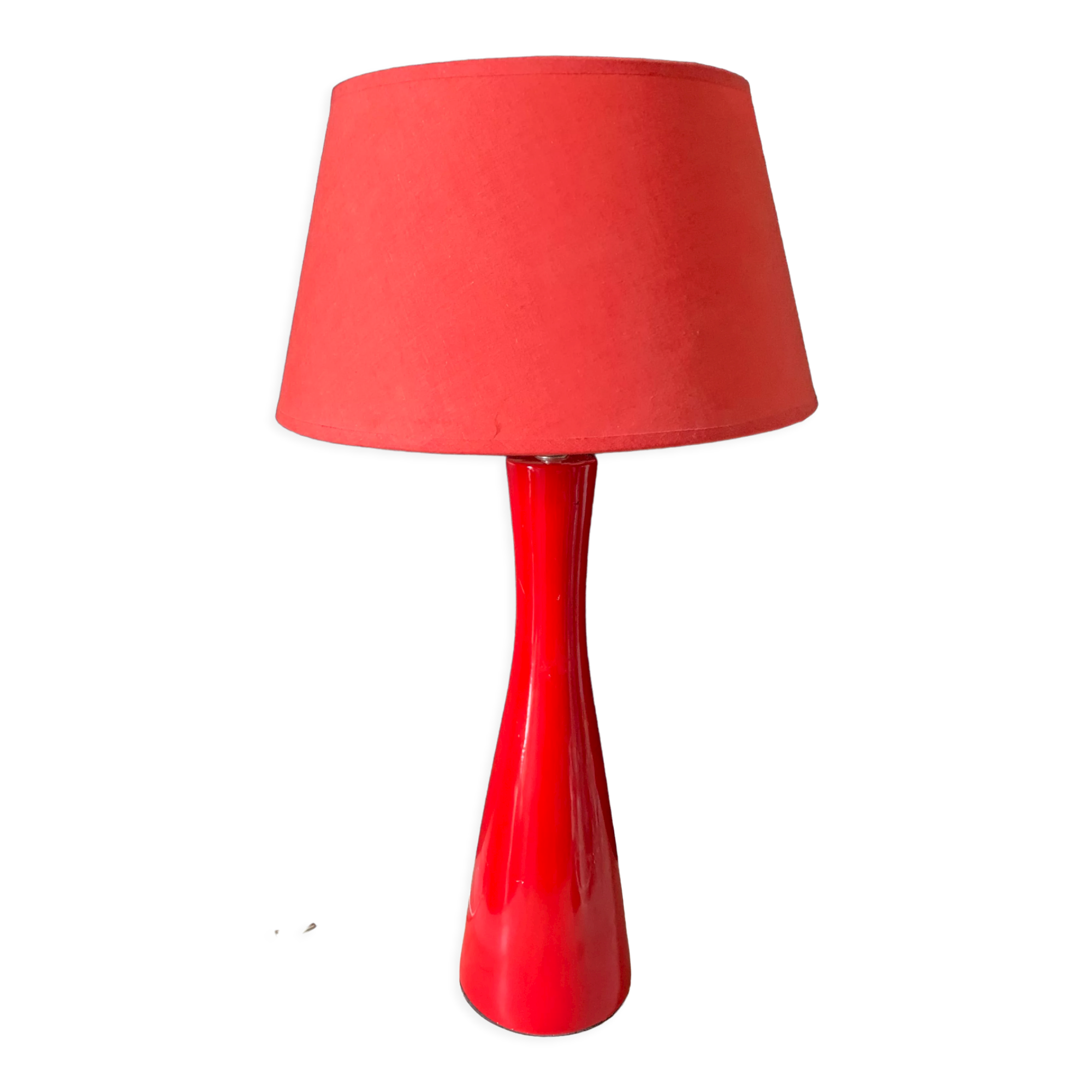 Red vintage lamp