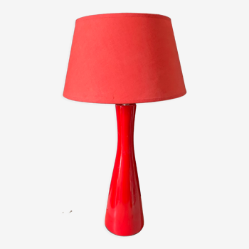 Red vintage lamp