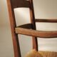 Wood and straw armchair, Popular Art, Auvergne, around 1900