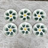 Assiettes à huitres salins France années 60