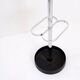 Vintage chrome coat rack with umbrella stand