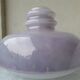 Glass pendant light