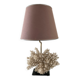 Hollywood Regency coral lamp from the 70s