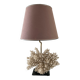 Lampe corail Hollywood Regency des années 70