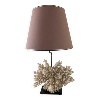 Hollywood Regency coral lamp from the 70s