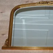 Vintage Victorian Gold Wall Mirror