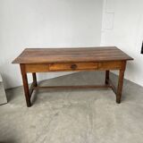 Table de ferme en chêne XVIIIème