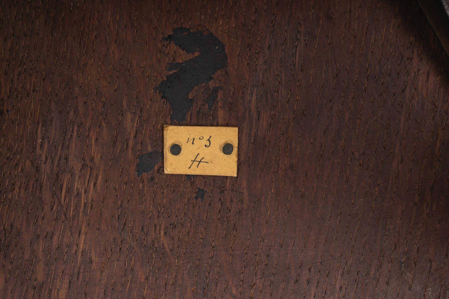 Table "Heart" in Louis XV style, Attributed to Maison Krieger, Circa 18