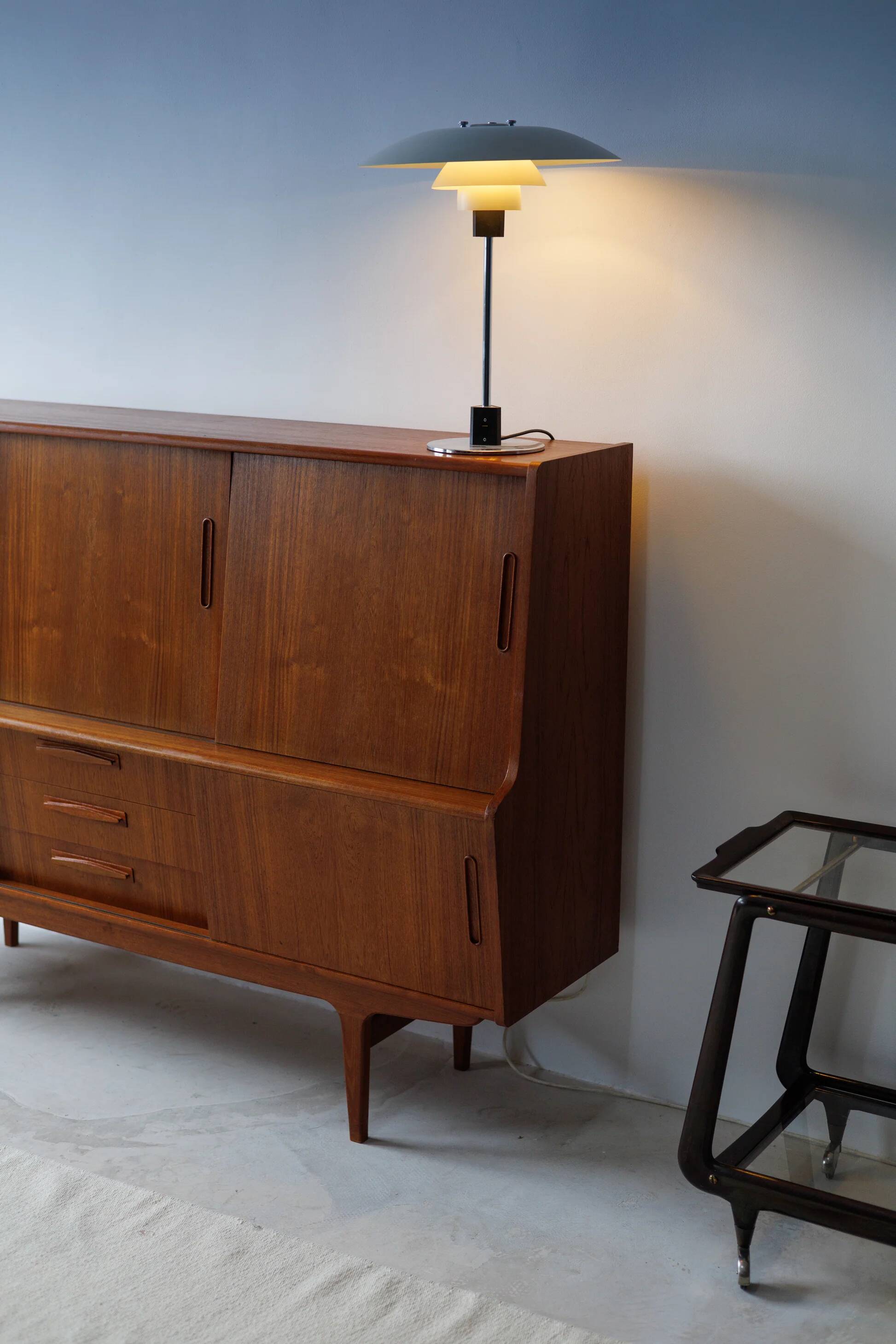 Mid-century Danish teak highboard