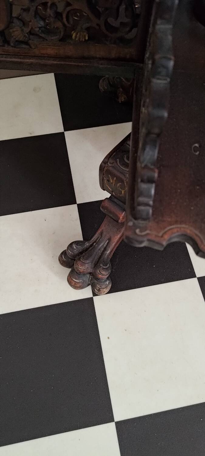 Asian revolving bookcase