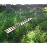 Three school benches