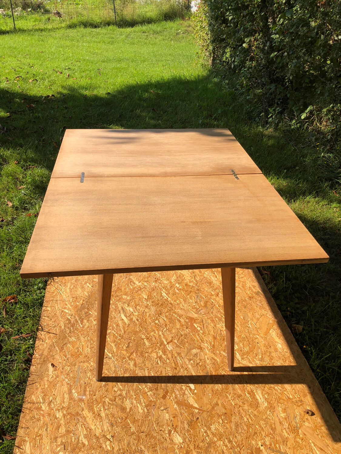 Vintage extendable table.