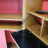 Teak folding bar by Johannes Andersen, Denmark 1960