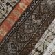 Tapis de couloir doux vintage marron et orange 2 x 11, 64 x 332 cm SK21437