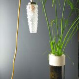 Vintage crystal spike walking lamp