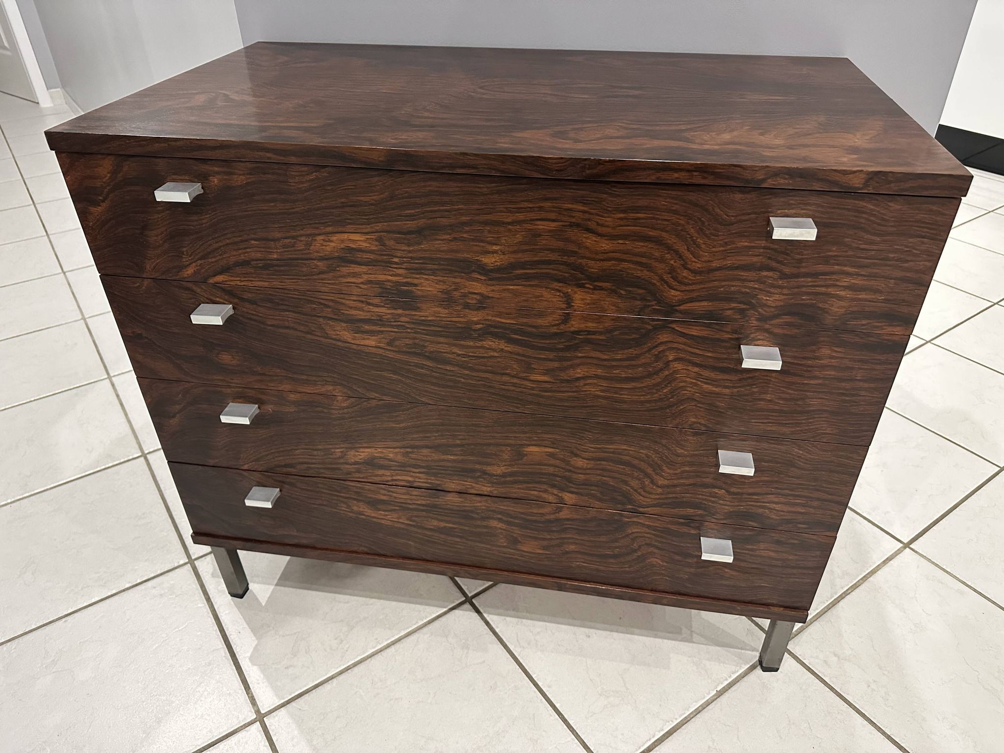 Scandinavian chest of drawers rosewood Denmark 1960