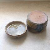 Box with ceramic lid.