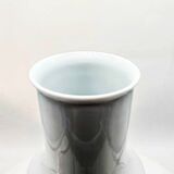 1970s Op Art Porcelain Vase by Richard Scharrer for Thomas, Germany.