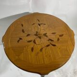 Table d'appoint marqueterie en bois de rose