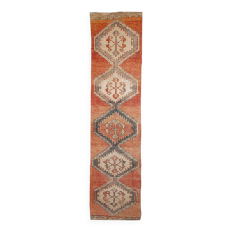 Tapis de couloir vintage 3x12, 84x370 cm SK 23800