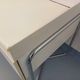 Vintage Bauhaus style desk in melamine and chrome metal from the 1970s.