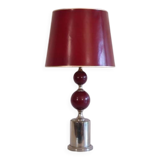 Vintage metal lamp from the 1970s