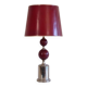 Vintage metal lamp from the 1970s