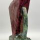 MAJOLIQUE WASMUËL - Art Deco vase in faience signed numbered - 1930s