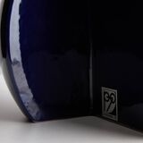 Perdomello 70 Blue Hemisphere Table Lamp, 1970s