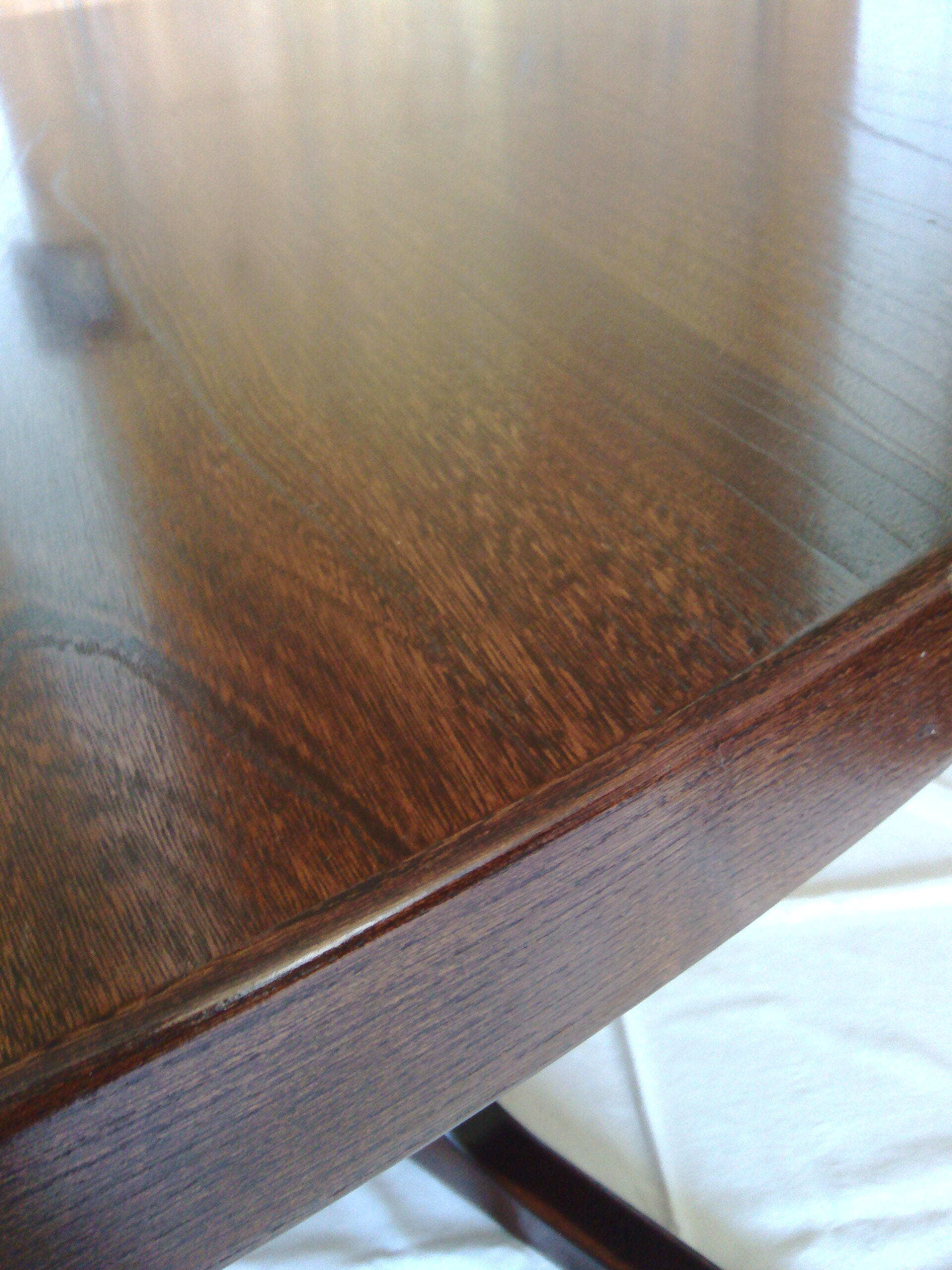 Vintage oval dining table with extensions for Baumann - 1960