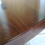 Vintage oval dining table with extensions for Baumann - 1960