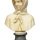 Italian sculpture in alabaster and marble, 20th century.
