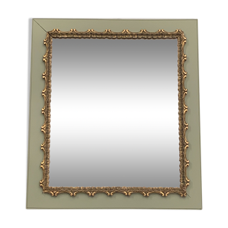 Old wood mirror