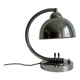 Vintage table lamp, modernist chrome metal, France 1930