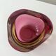 Purple and yellow Murano glass empty pocket
