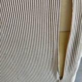Chauffeuse Togo en velours Cotelet beige par Michel Ducaroy