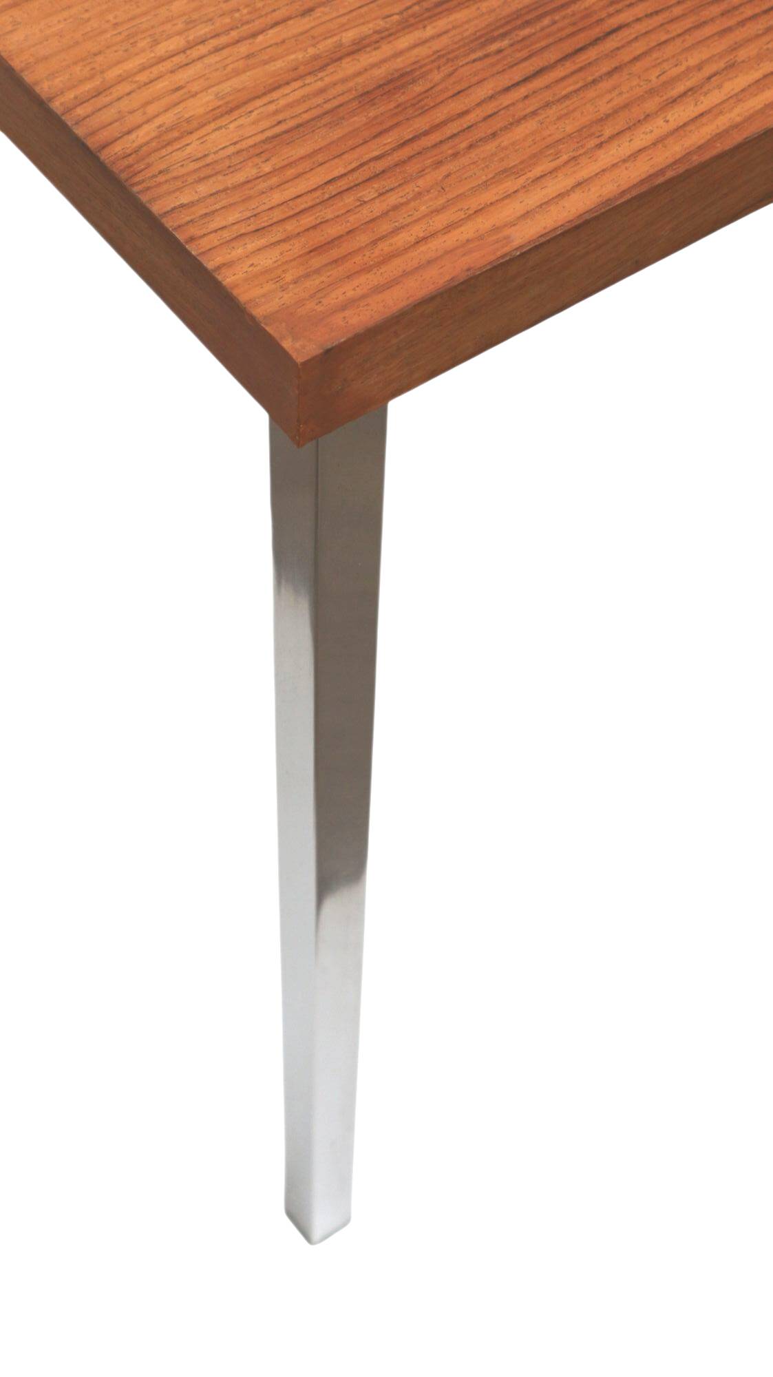 Vintage rosewood corner desk by Nipu made in the 1960s