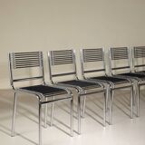 Set of 5 'Sandows' chairs by René Herbst