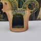 Photophore ceramic horse shape