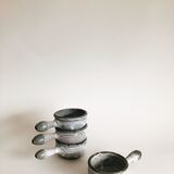 Set de 4 ramequins en grès