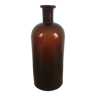 Amber glass apothecary bottle