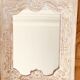 Mirror ceruse wood 90x70cm