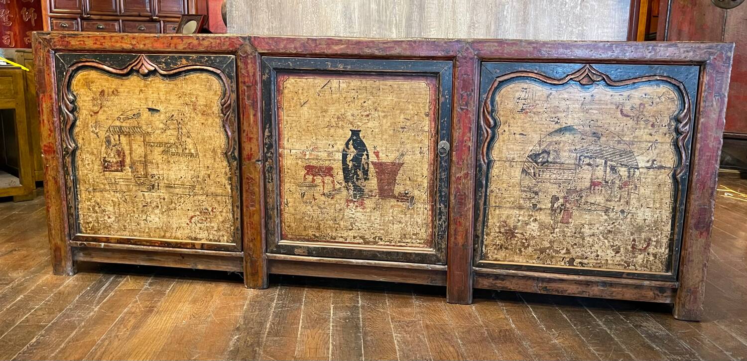 Old Chinese sideboard