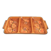 Poët Laval ceramic compartment dish 1960s